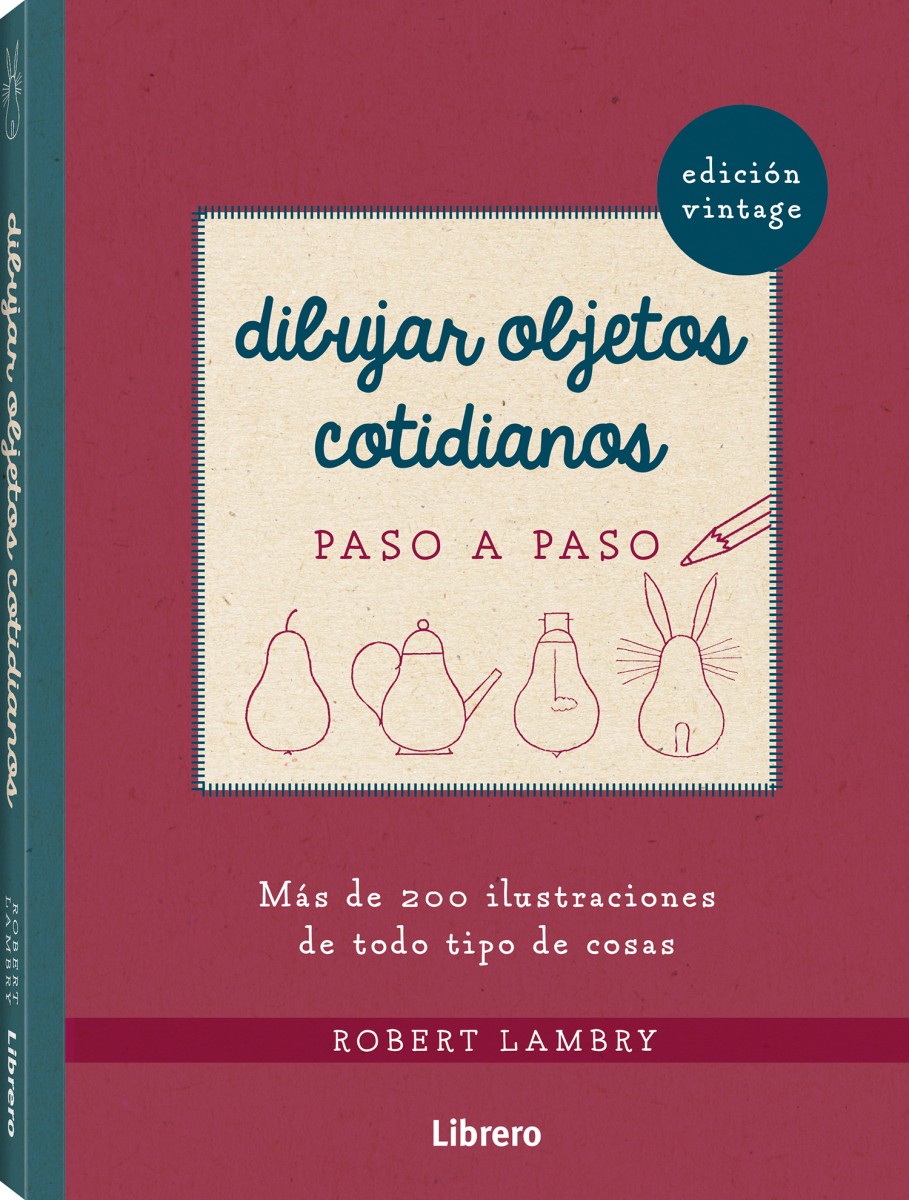 Foto 2 pulgar | Dibujar Objetos Cotidianos Vintage Robert Lambry Librero Tapa Blanda