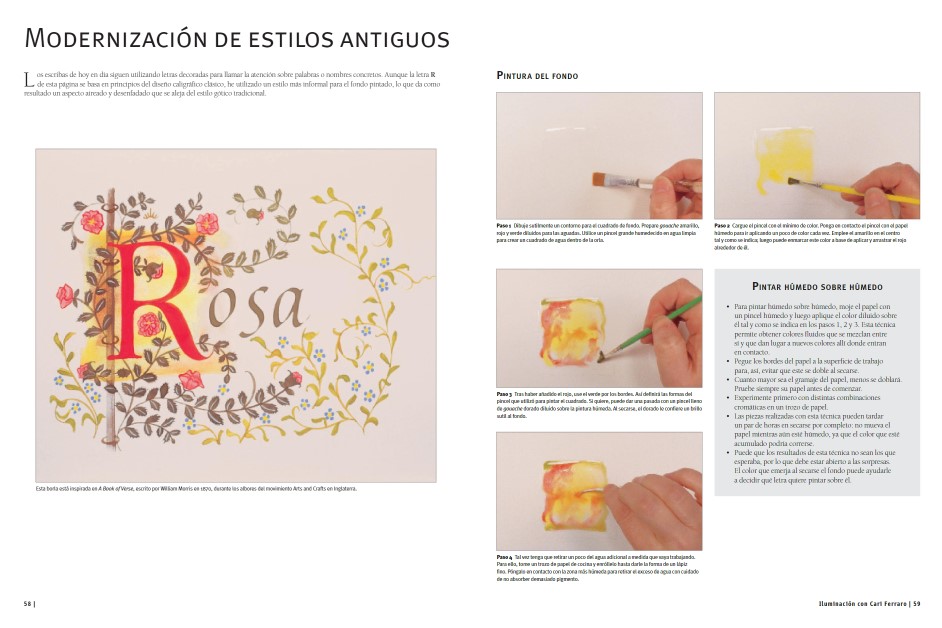 Foto 4 pulgar | Guia Completa Dibujo.caligrafia,iluminacion Y Lettering Varios Autores Blume Pasta Dura