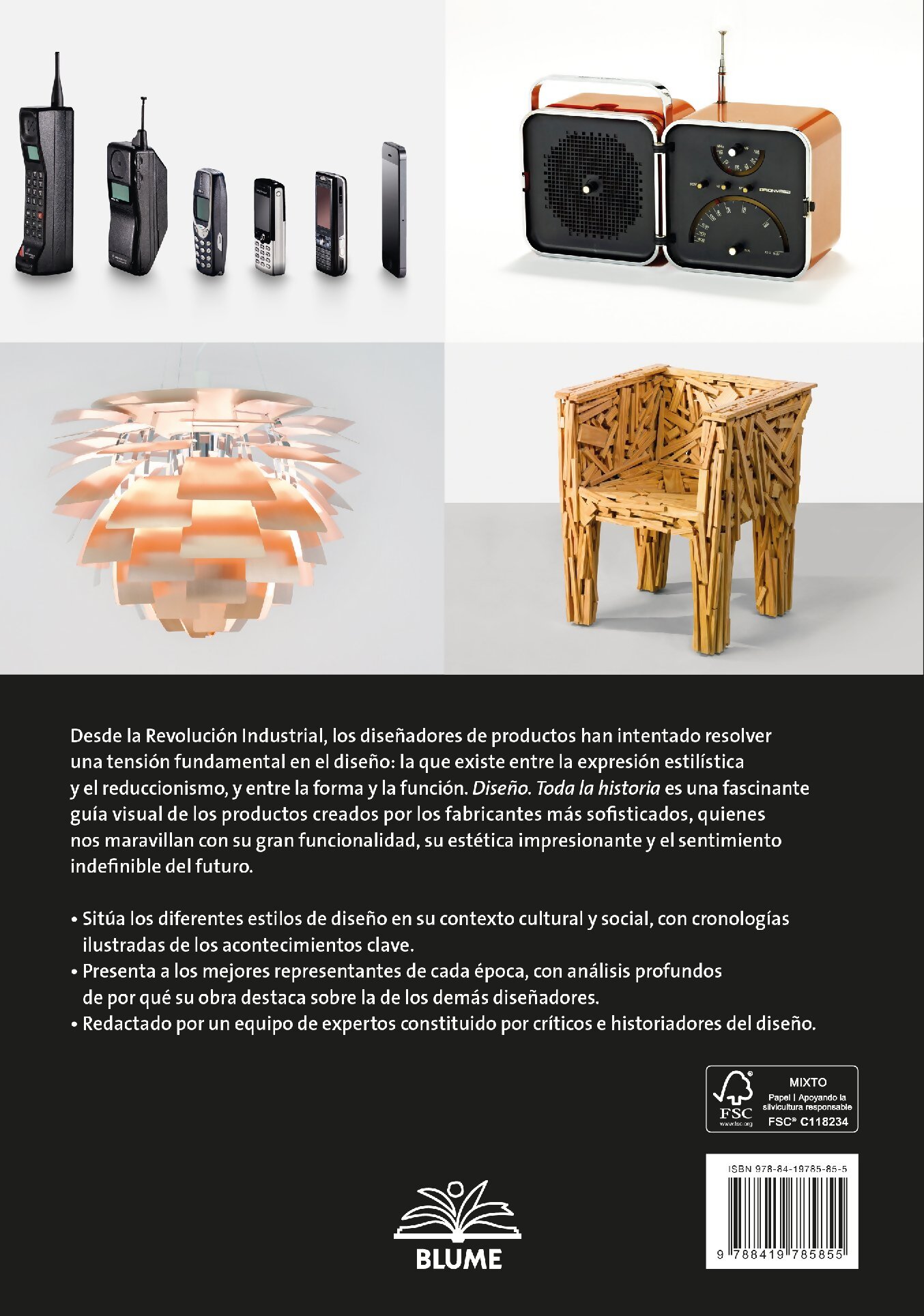 Foto 5 pulgar | Diseño. Toda La Historia (2024) Elisabeth Wilhide Y Jonatha Glancey Blume Pasta Dura