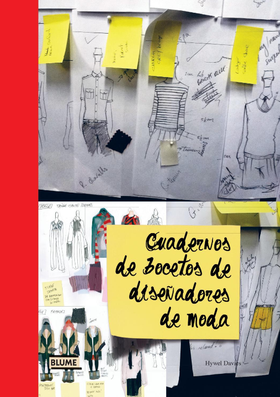 Cuadernos.bocetos Diseñadores De Moda Hywel Davies Blume Pasta Dura