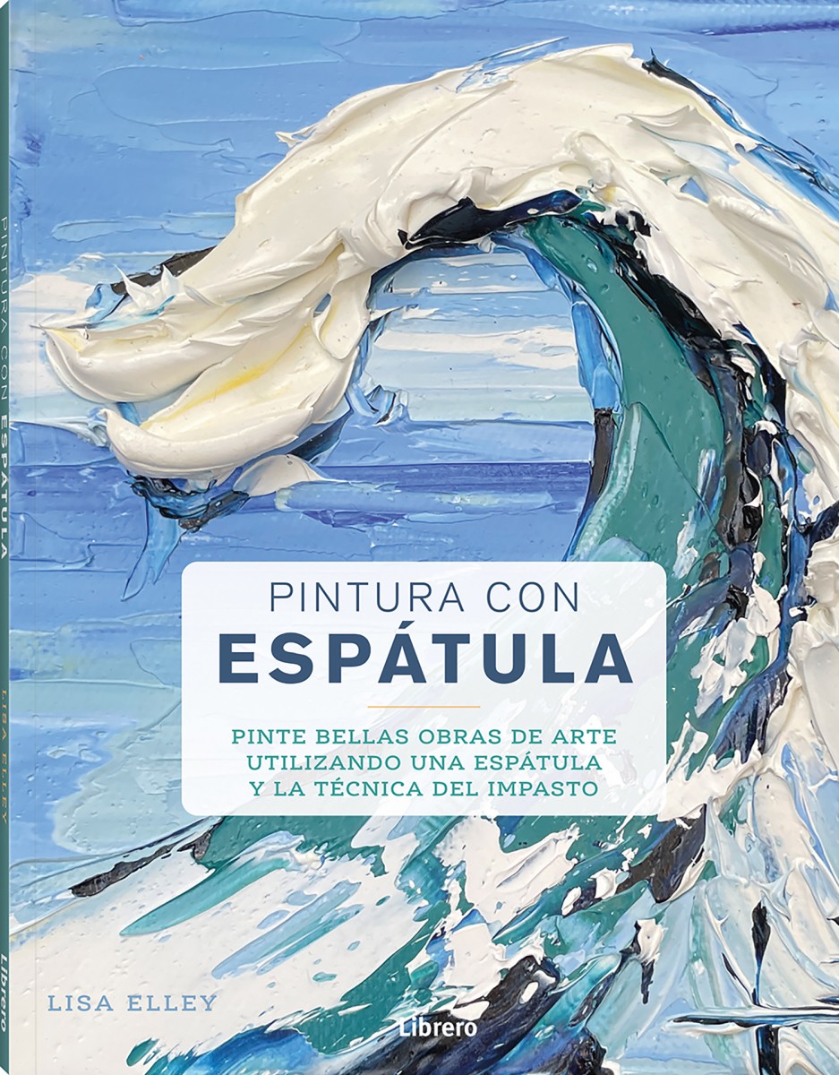 Foto 1 | Pintura Con Espatula Lisa Elley Librero Tapa Blanda