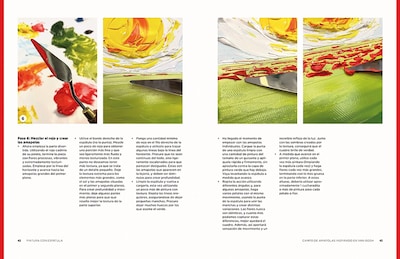Foto 5 | Pintura Con Espatula Lisa Elley Librero Tapa Blanda