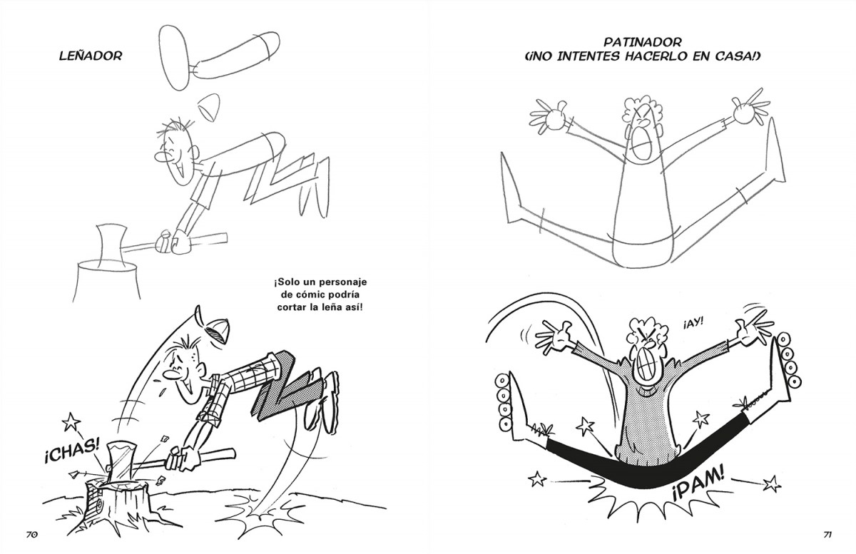 Foto 4 pulgar | Aprende A Dibujar Comic Personas Bruce Blitz Librero Tapa Blanda