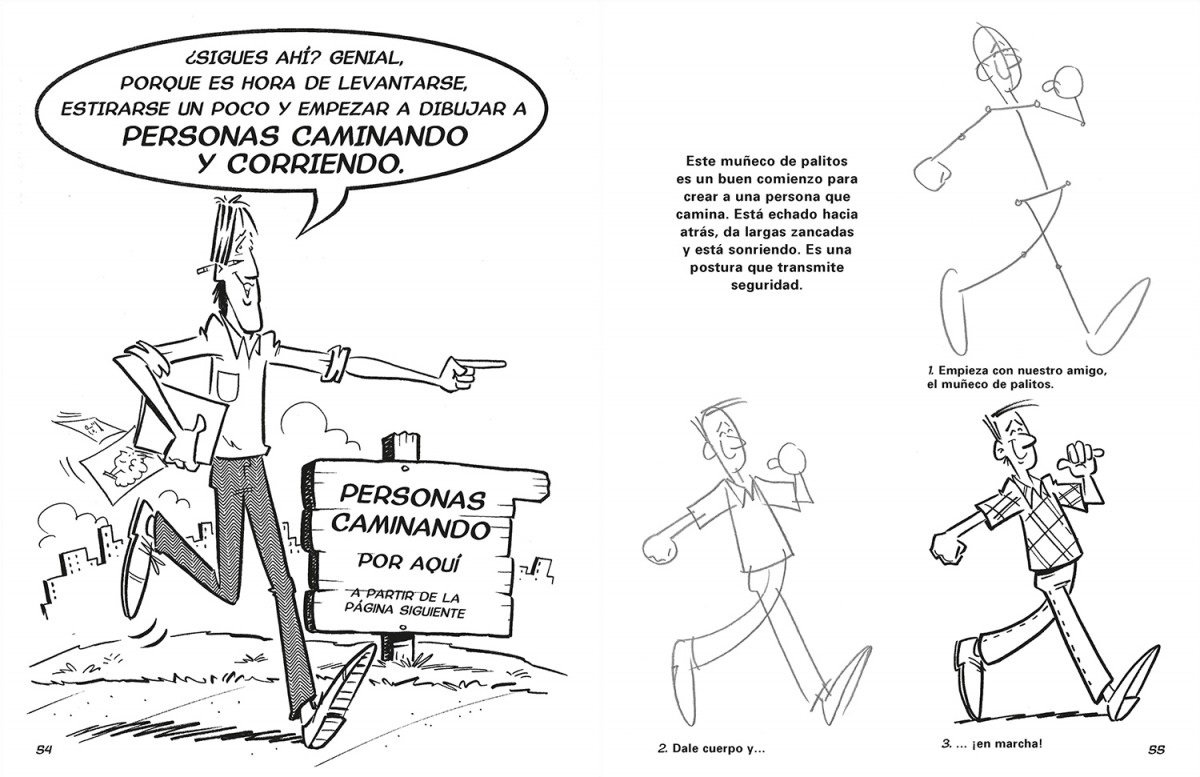 Foto 4 | Aprende A Dibujar Comic Personas Bruce Blitz Librero Tapa Blanda