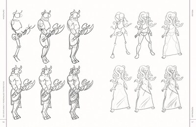 Foto 3 | 100 Criaturas Y Personajes Fantasticos Brynn Metheneys Librero Tapa Blanda
