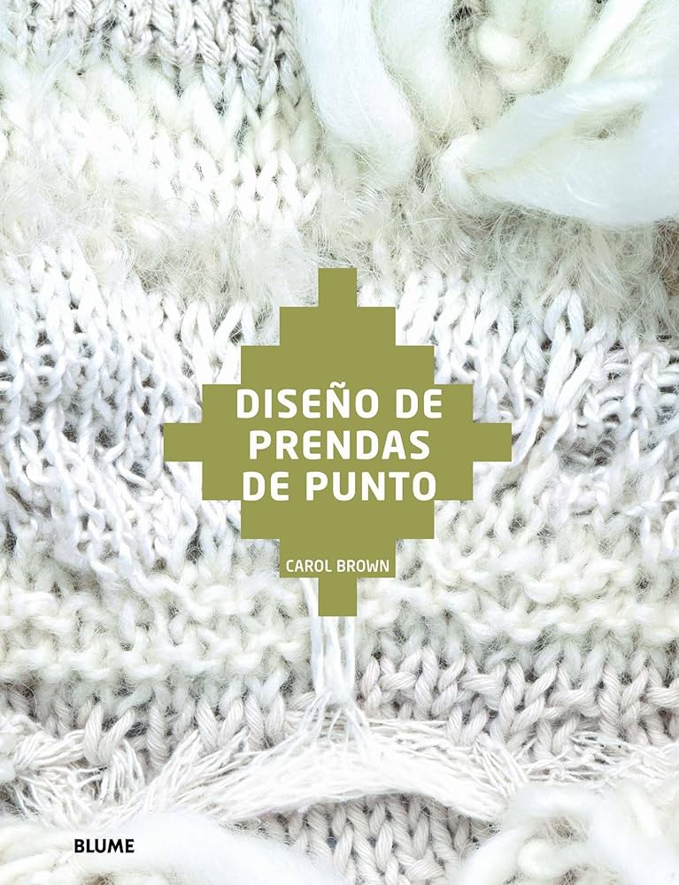 Foto 2 pulgar | Diseño De Prendas De Punto Carol Brown Blume Tapa Blanda