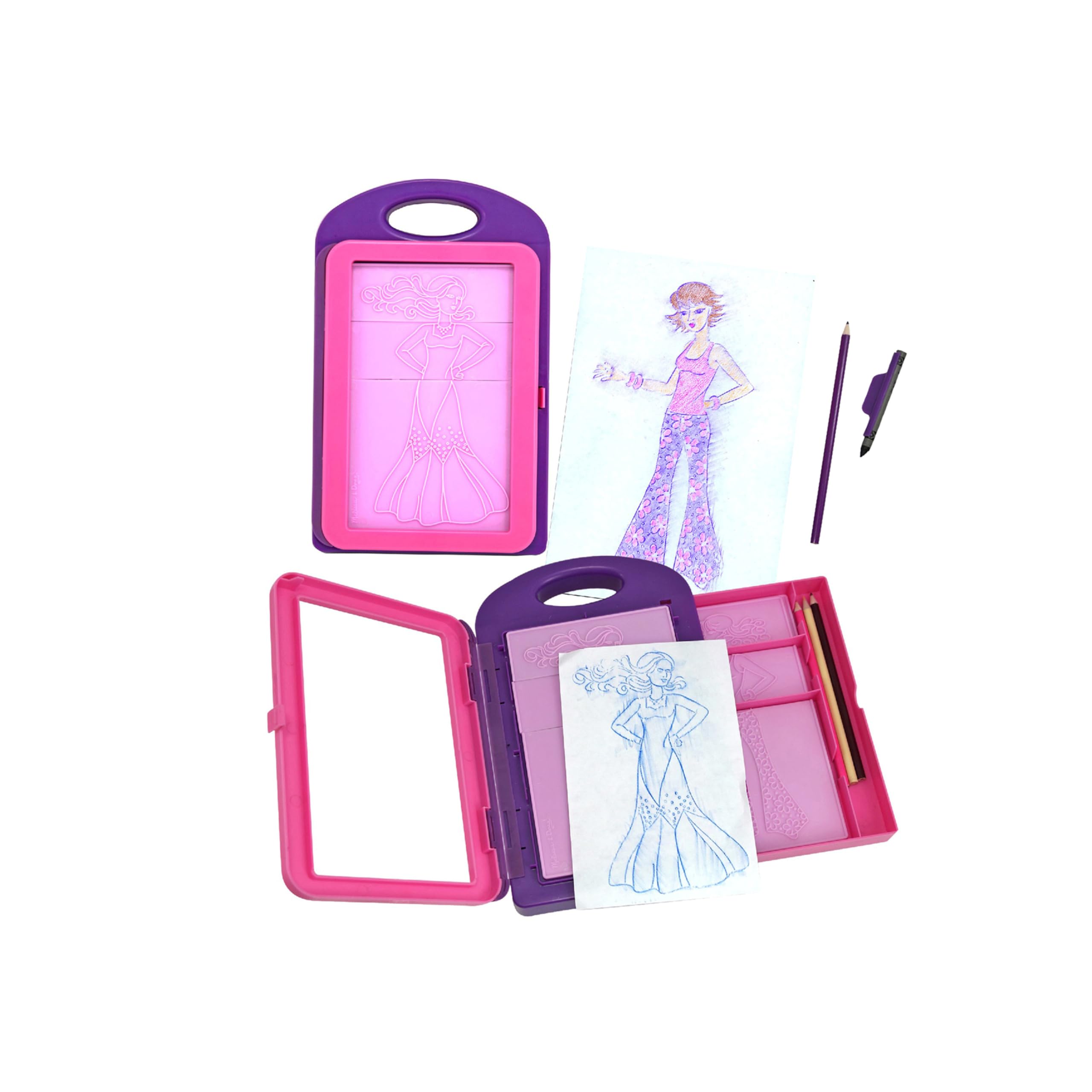 Foto 5 pulgar | Kit de Actividades Artísticas Melissa & Doug Fashion Design para Niñas - Venta Internacional