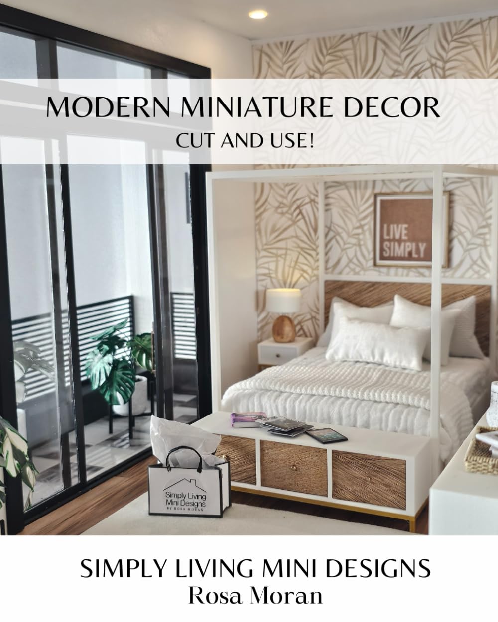 Foto 2 pulgar | Modern Miniature Decor, Cut And Use!: Simply Living Designs By Rosa Moran - Venta Internacional.