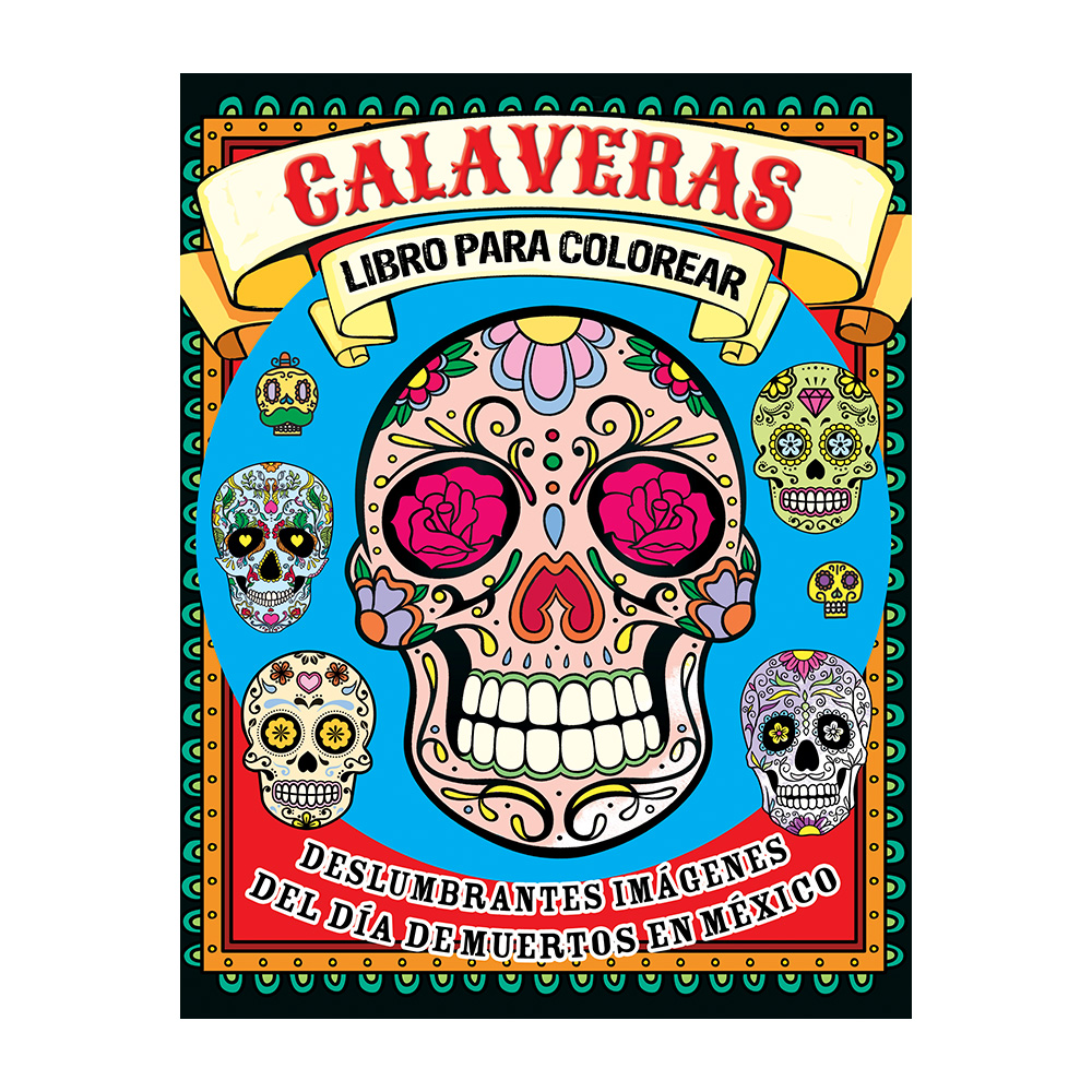 Calaveras. Libro Para Colorear