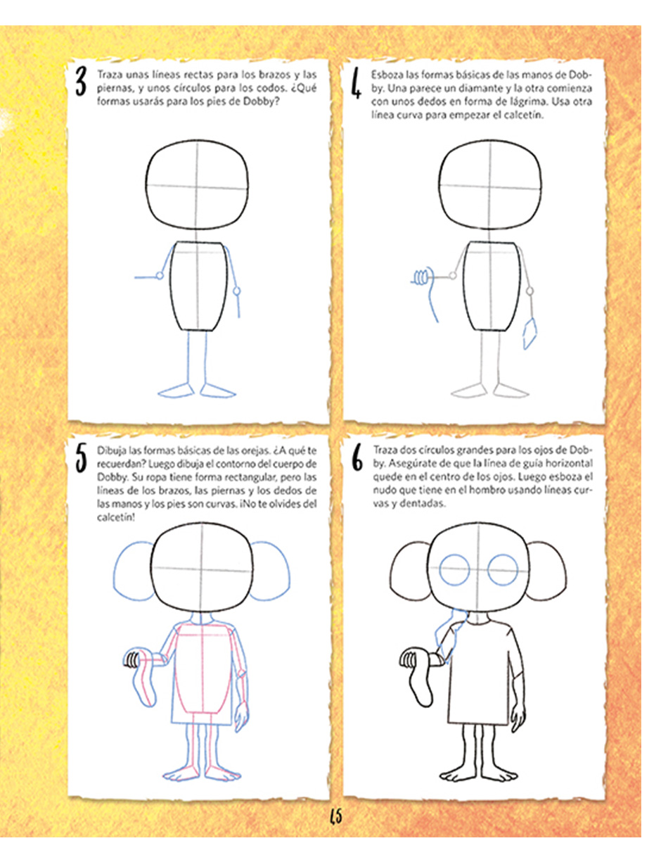 Foto 2 | Libro Aprende A Dibujar Con Harry Potter Autor J.k. Rowling Editorial Salamandra