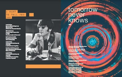 Foto 5 | Los Beatles. Letras Ilustradas De 178 Canciones Blume Pasta Dura