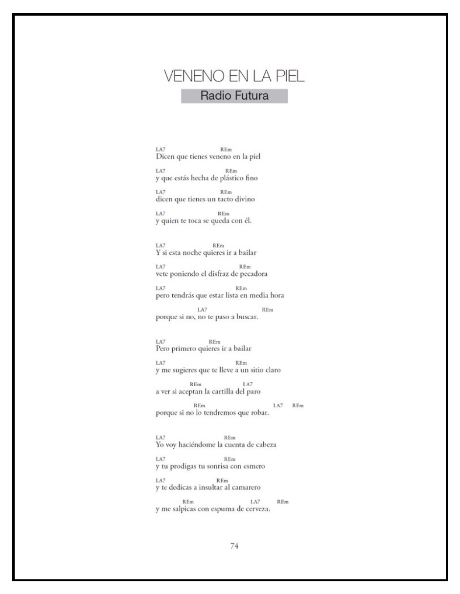 Foto 3 pulgar | Canciones Inmortales - Letras y Acordes para Aficionados a la Guitarra y al Piano Ma Non Troppo Tapa Blanda