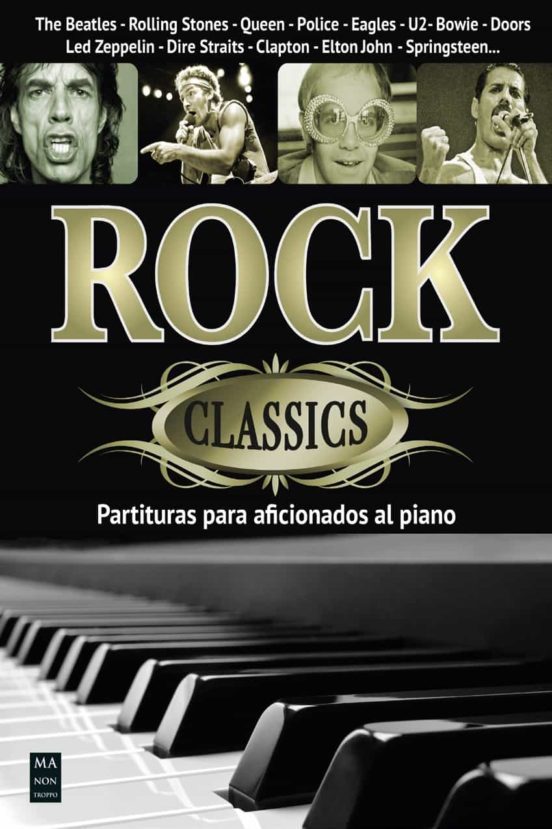 Rock Classics (partituras) Miguel Angel Fernandez Perez Redbook Tapa Blanda
