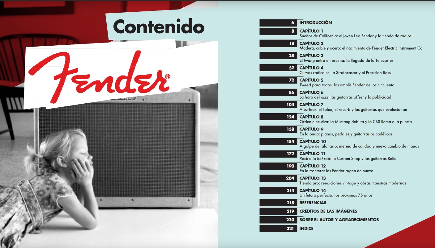 Foto 3 pulgar | Fender.toda La Historia Dave Hunter Blume Pasta Dura