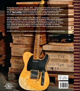 Foto 4 | Fender.toda La Historia Dave Hunter Blume Pasta Dura