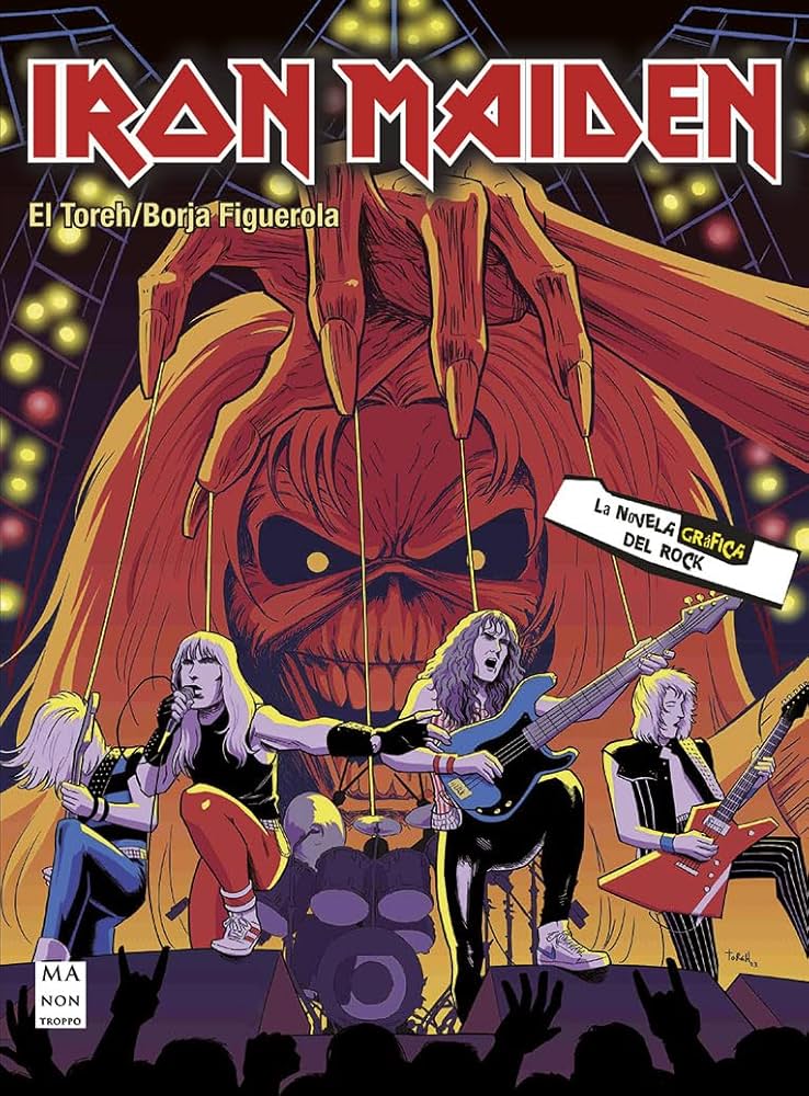 Foto 2 pulgar | Iron Maiden La Novela Gráfica Borja Figuerola Y El Toreh Redbook Tapa Blanda