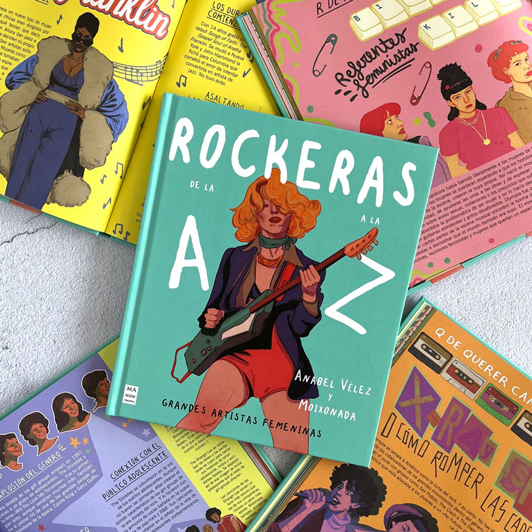 Foto 3 | Rockeras De La A A La Z Anabel Velez Redbook Pasta Dura