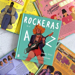Foto 3 | Rockeras De La A A La Z Anabel Velez Redbook Pasta Dura