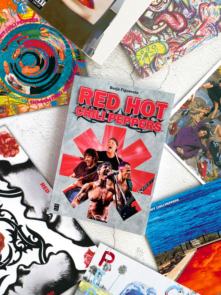 Foto 5 pulgar | Red Hot Chili Peppers Borja Figuerola Redbook Tapa Blanda