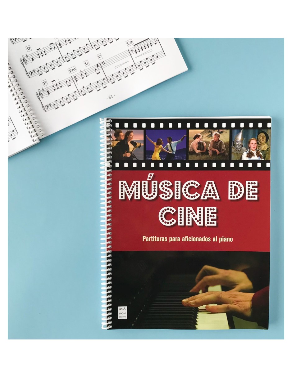 Foto 3 pulgar | Musica De Cine (partituras) Miguel Angel Fernandez Perez Redbook Tapa Blanda