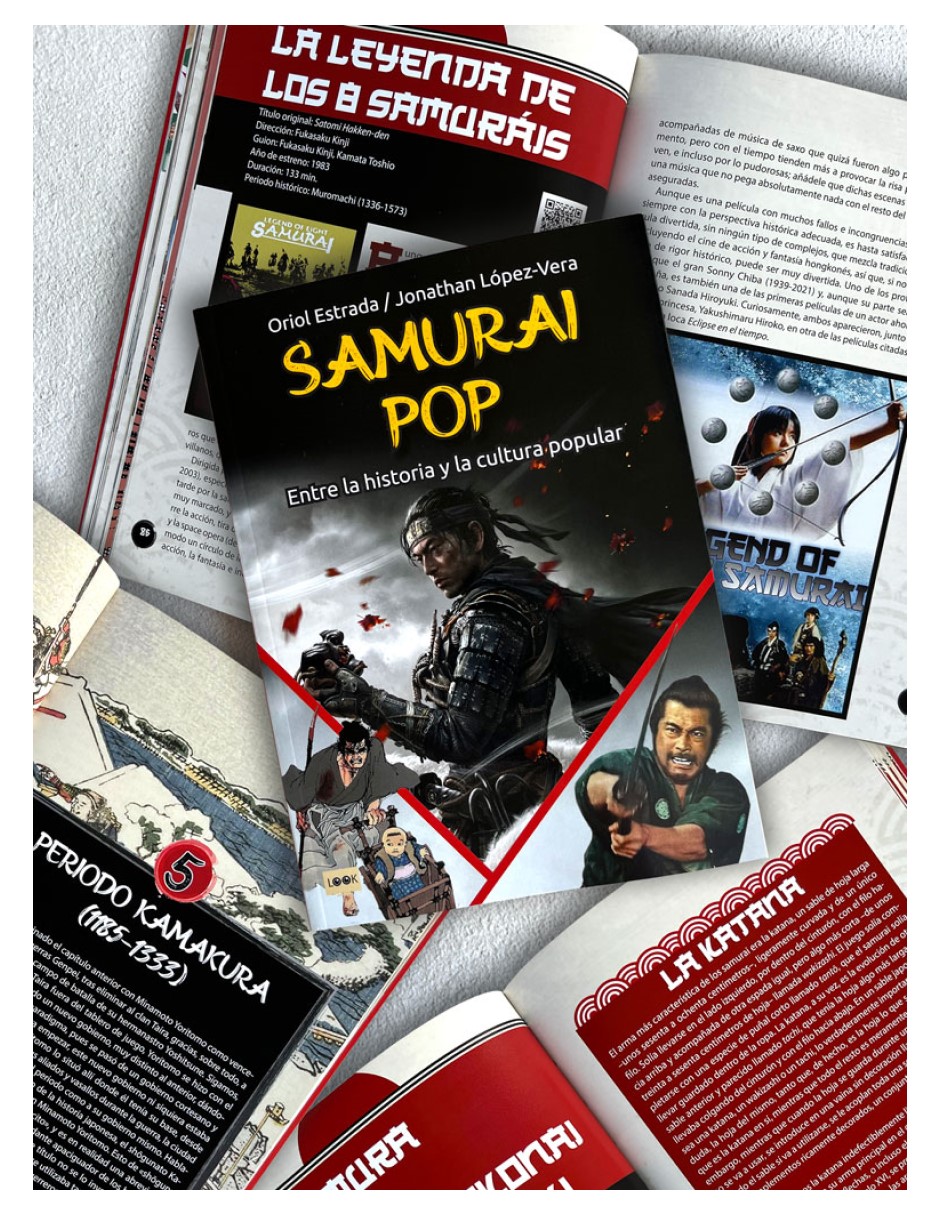Foto 3 pulgar | Samurai Pop. Entre La Historia Y La Cultura Popular Oriol Estrada Y Jonathan Lopez Vera Look Tapa Blanda