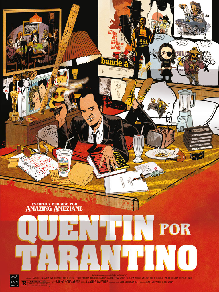 Foto 2 pulgar | Libro Quentin Por Tarantino Amazing Redbook Pasta Dura
