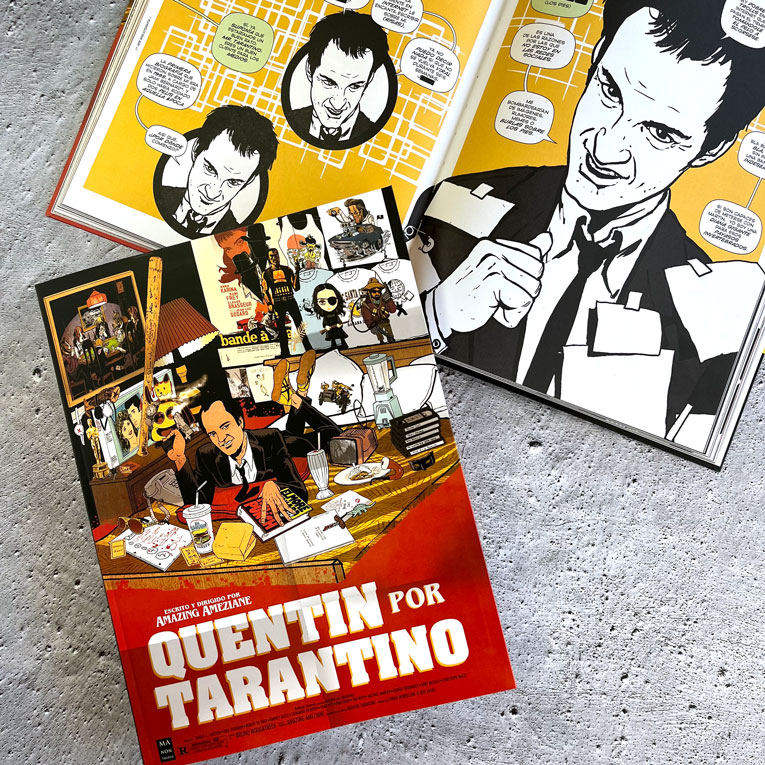 Foto 4 pulgar | Libro Quentin Por Tarantino Amazing Redbook Pasta Dura