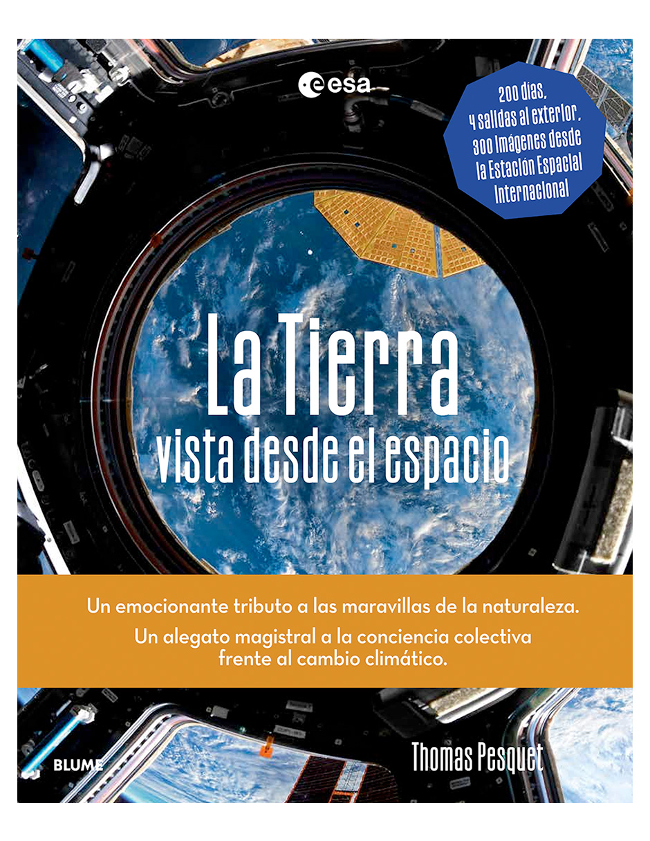 Foto 1 | Tierra Desde El Espacio Thomas Pesquet Blume Pasta Dura