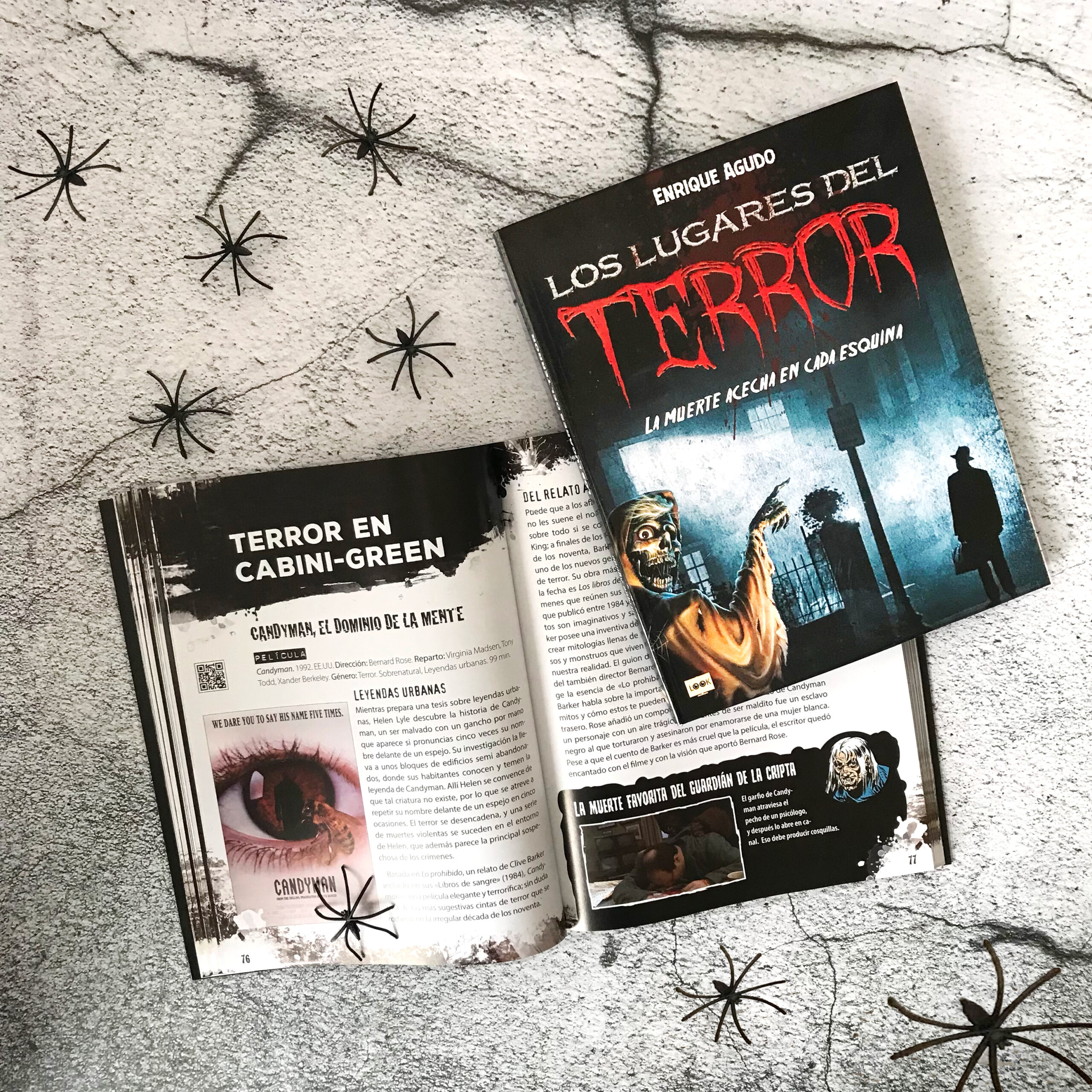 Foto 7 pulgar | Los Lugares Del Terror Enrique Agudo Redbook Tapa Blanda