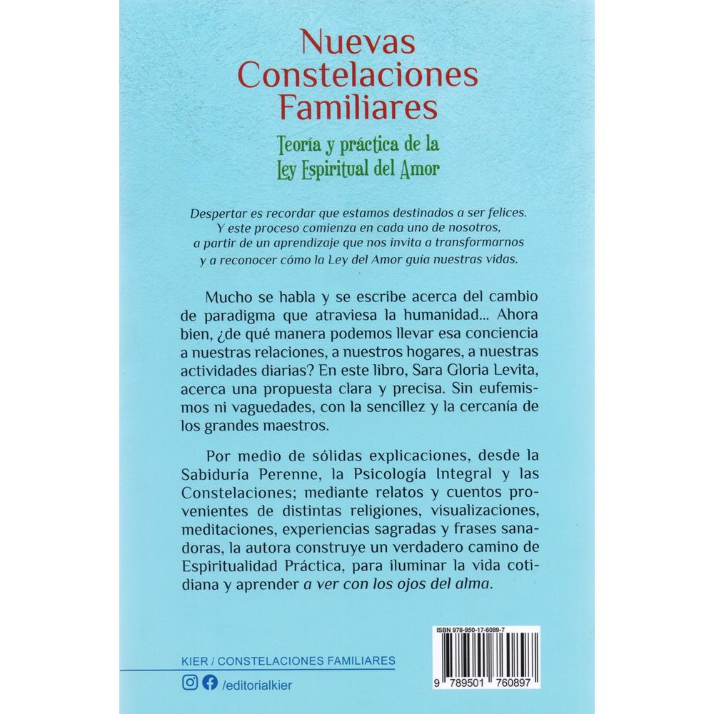 Foto 3 pulgar | Nuevas Constelaciones Familiares. Teoría Y Práctica De La Ley Espiritual Del Amor