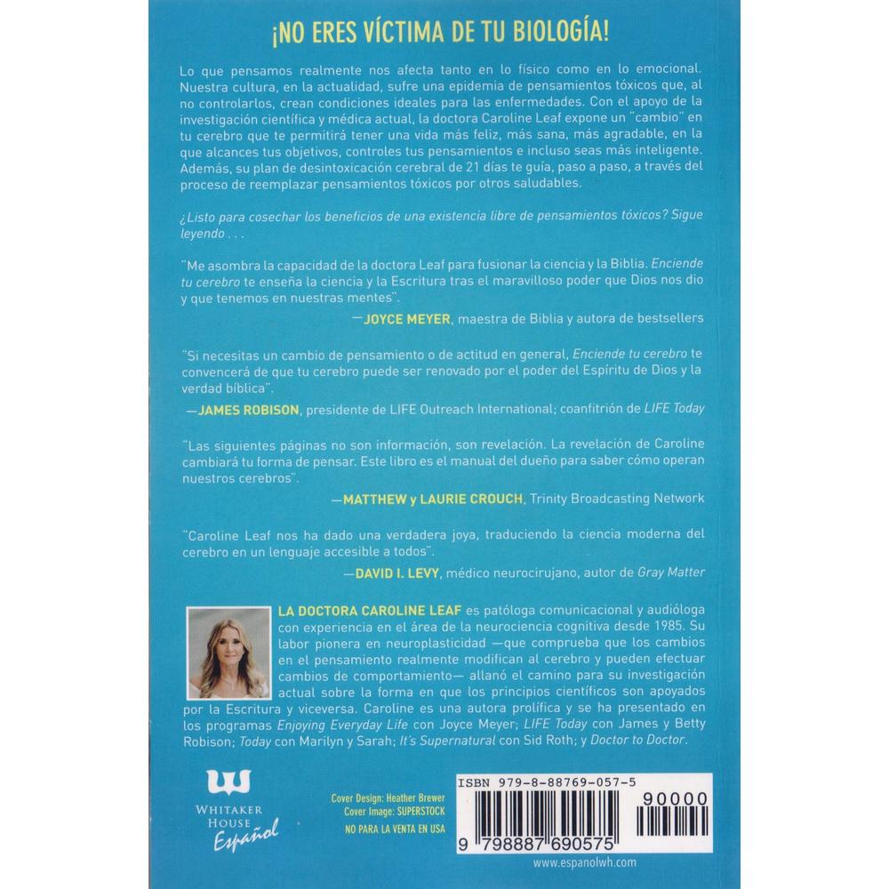 Foto 3 pulgar | Enciende Tu Cerebro. La Clave Para La Felicidad, La Manera De Pensar Y La Salud