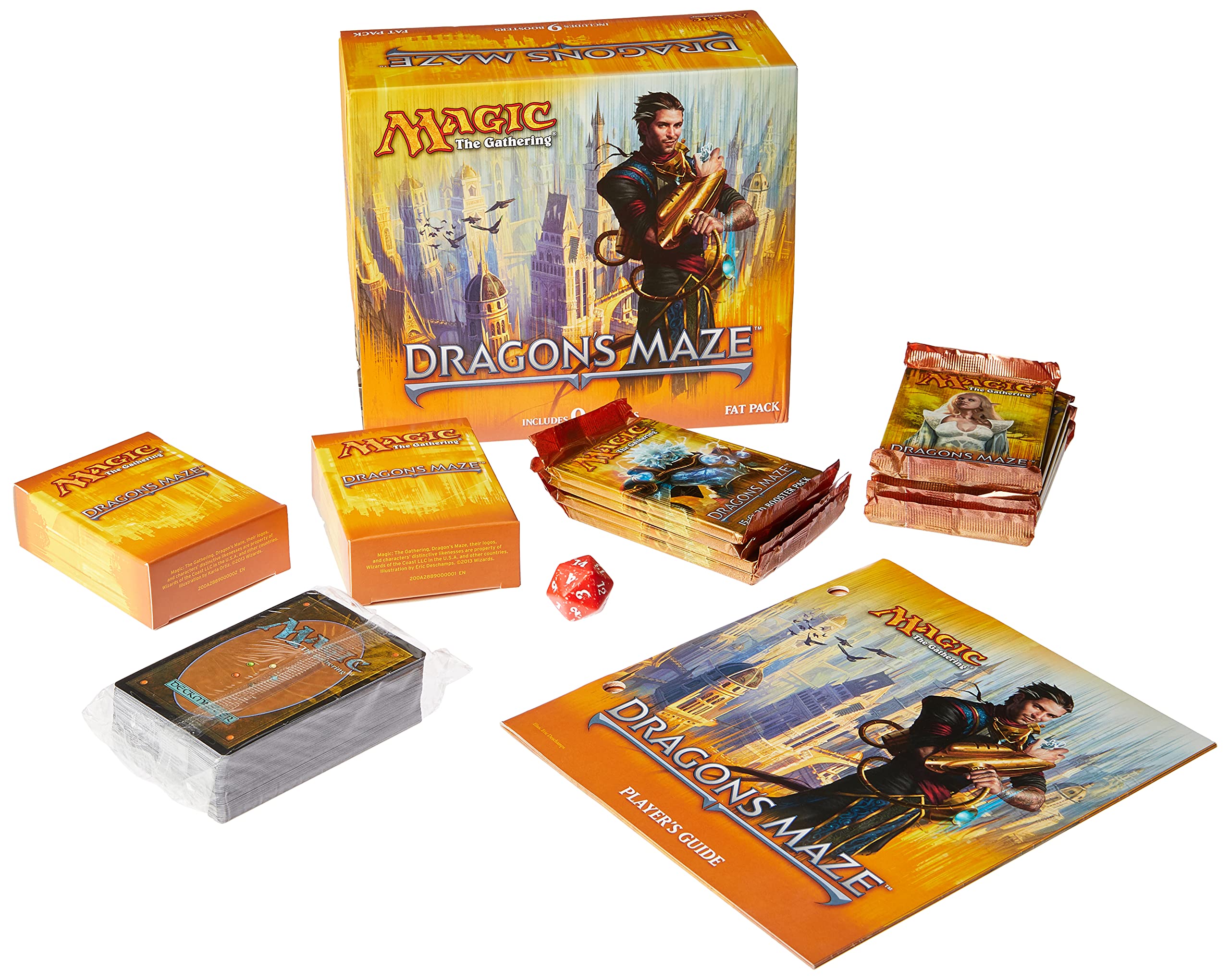 Foto 4 pulgar | Juego de Cartas Magic The Gathering Dragons Maze Fat Pack - Venta Internacional