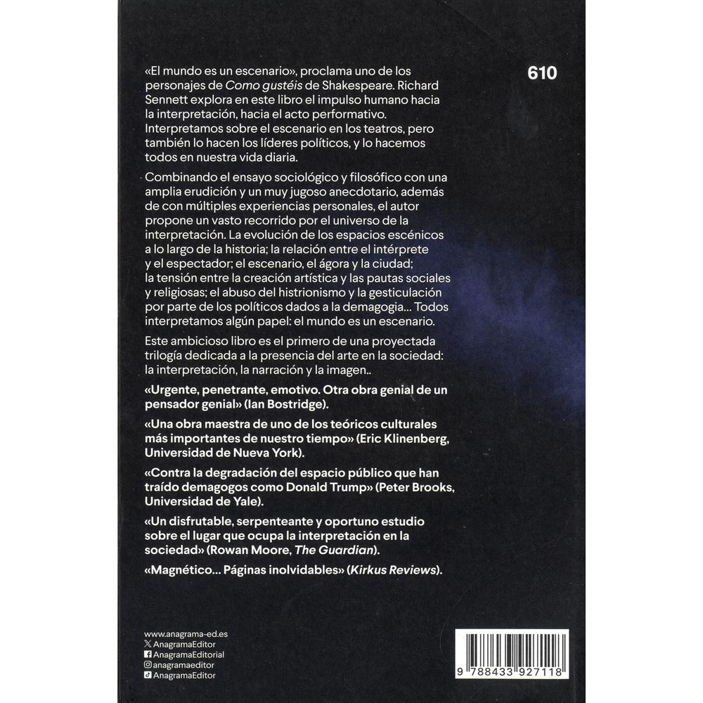 Foto 3 pulgar | Libro El Intérprete. Arte, Vida, Política