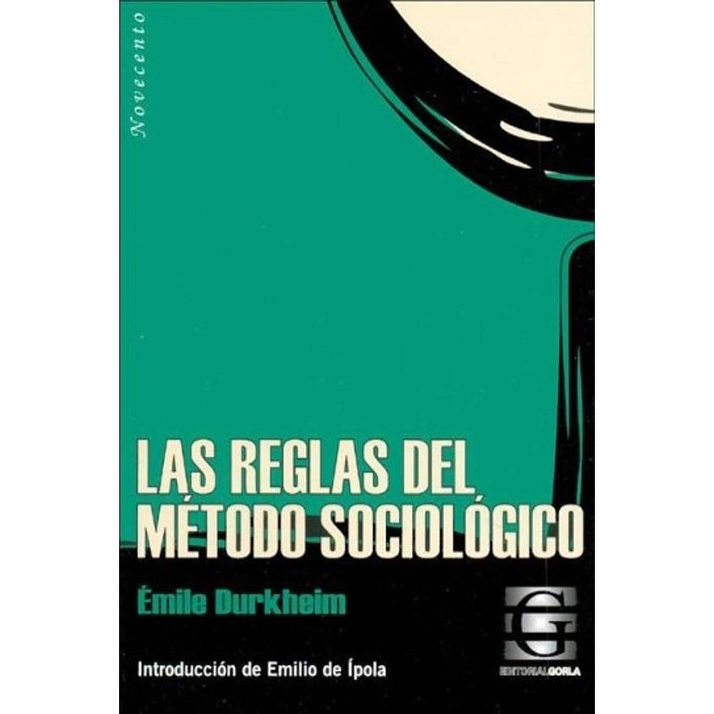 Foto 2 pulgar | Las Reglas Del Método Sociológico