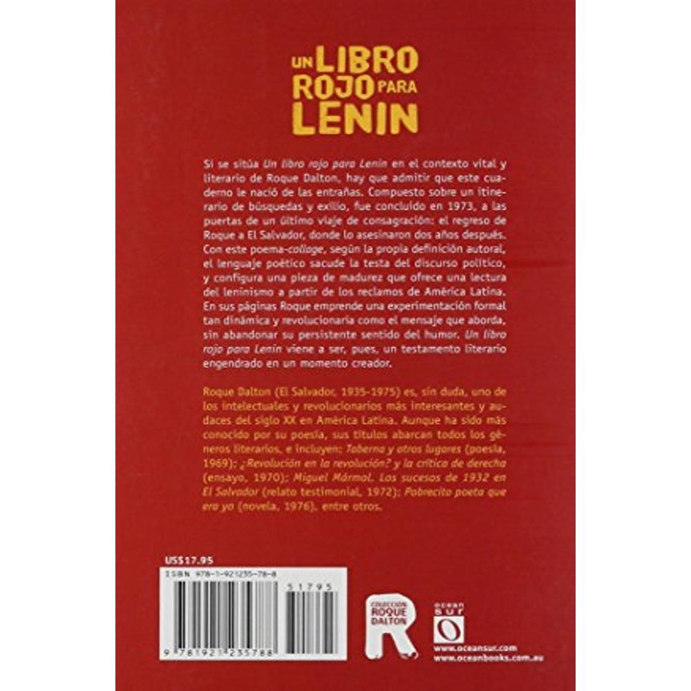 Foto 3 pulgar | Un Libro Rojo Para Lenin