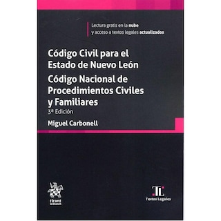 Foto 1 | Código Civil Para El Estado De Nuevo León