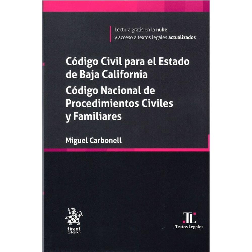 Foto 2 pulgar | Código Civil Para El Estado De Baja California