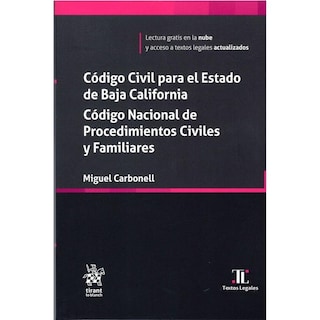 Foto 1 | Código Civil Para El Estado De Baja California