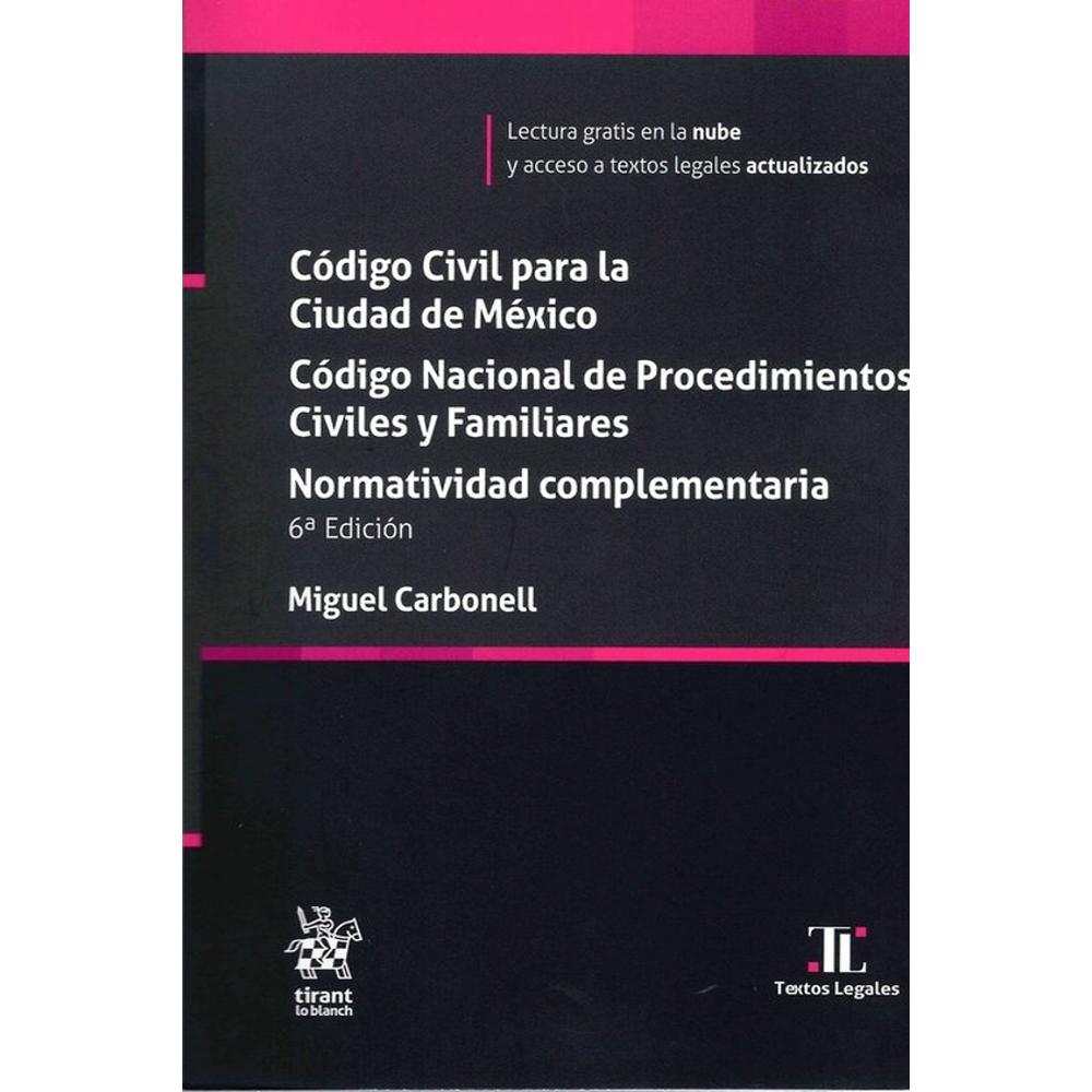 Foto 2 pulgar | Código Civil Para La Ciudad De Mexico