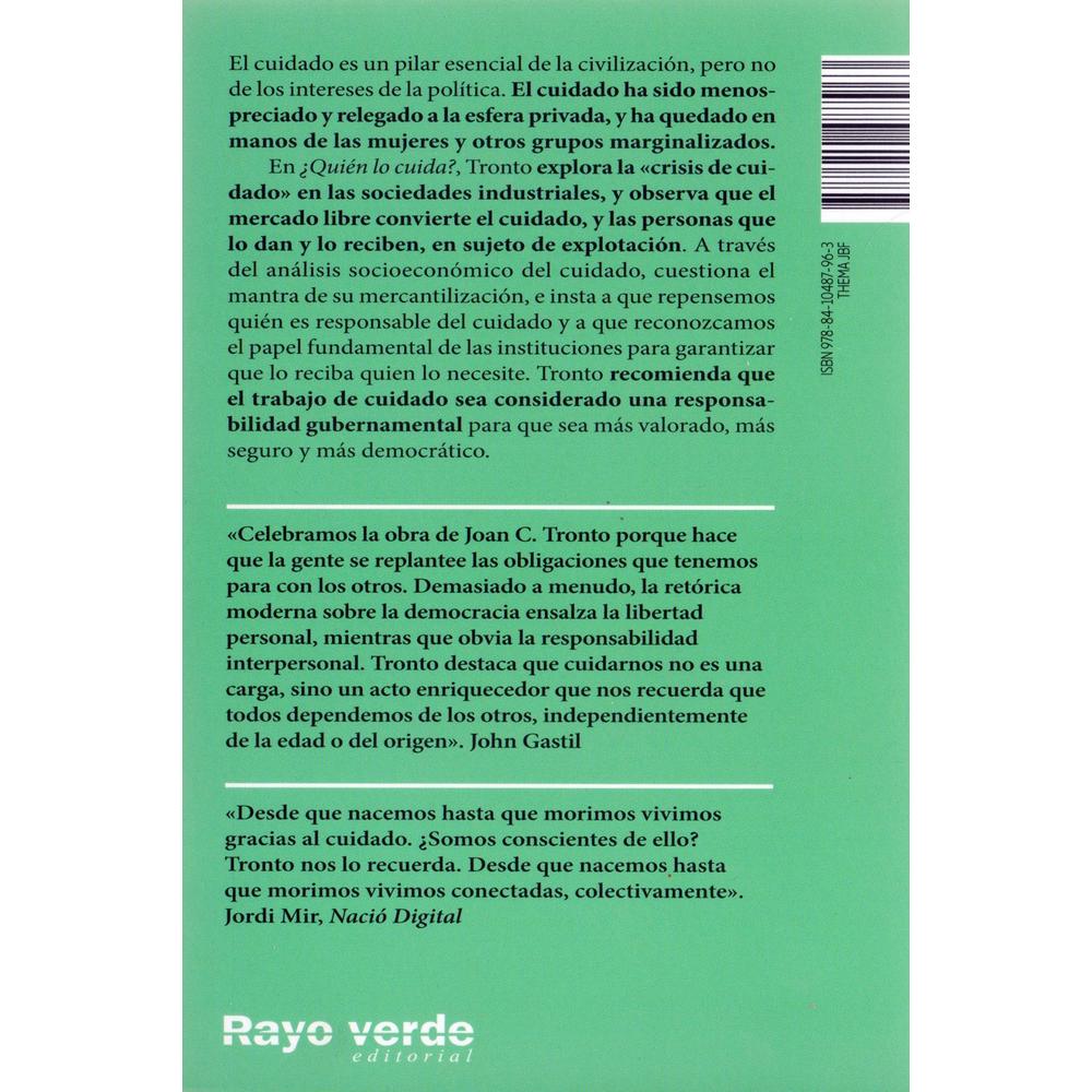 Foto 3 pulgar | ¿quién Lo Cuida?. Cómo Remodelar Una Política Democrática