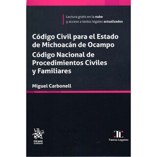 Foto 1 | Código Civil Para El Estado De Michoacán De Ocampo