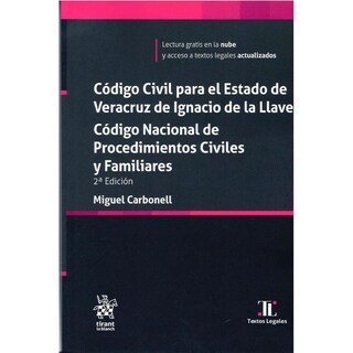 Foto 1 | Código Civil Para El Estado De Veracruz De Ignacio De La Llave
