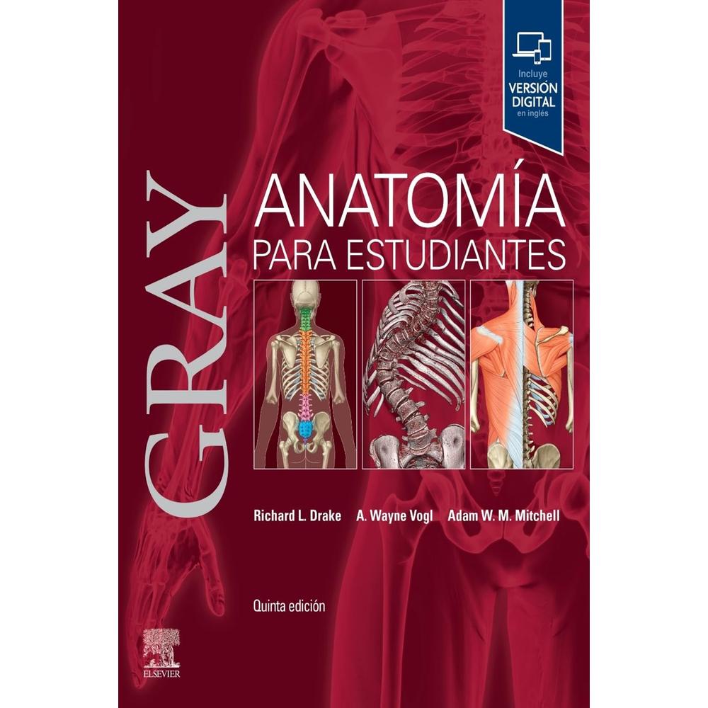 Foto 1 | Gray Anatomía Para Estudiantes (5ta Ed.)