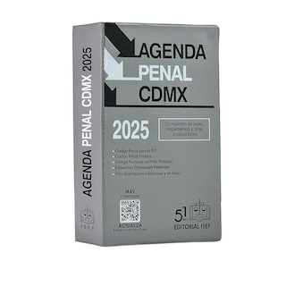 Foto 1 | Agenda Penal De La Cdmx 2025