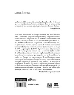 Foto 2 | Libro Lo Personal es Político Editorial Lumen Autor Ana Sofía Rodríguez Everaert y Marta Lamas