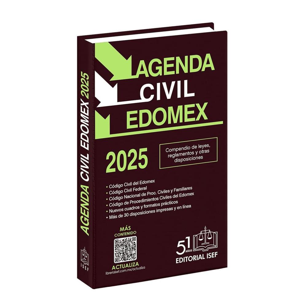 Foto 2 pulgar | Agenda Civil Del Estado De México 2025