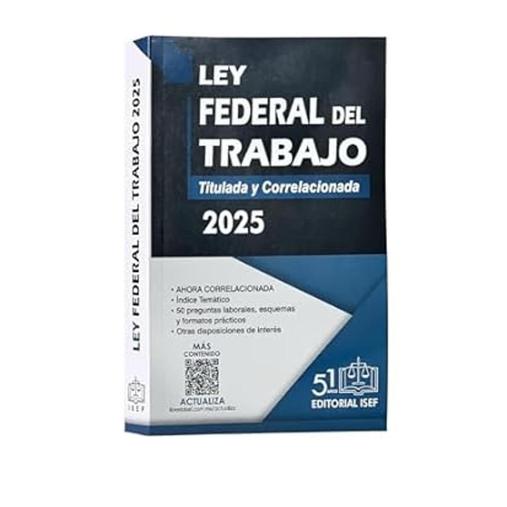 Foto 1 | Ley Federal Del Trabajo 2025 (profesional)