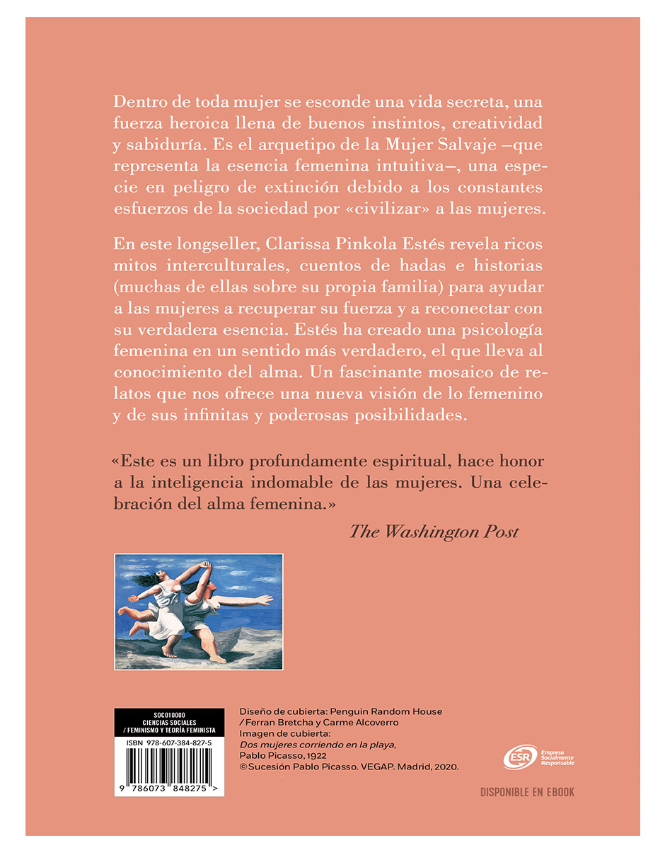 Foto 3 pulgar | Libro Mujeres que Corren con los Lobos Editorial Ediciones B Autor Clarissa Pinkola Estés