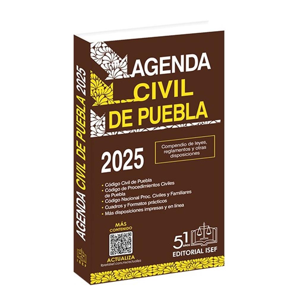 Foto 2 pulgar | Agenda Civil Del Estado De Puebla 2025