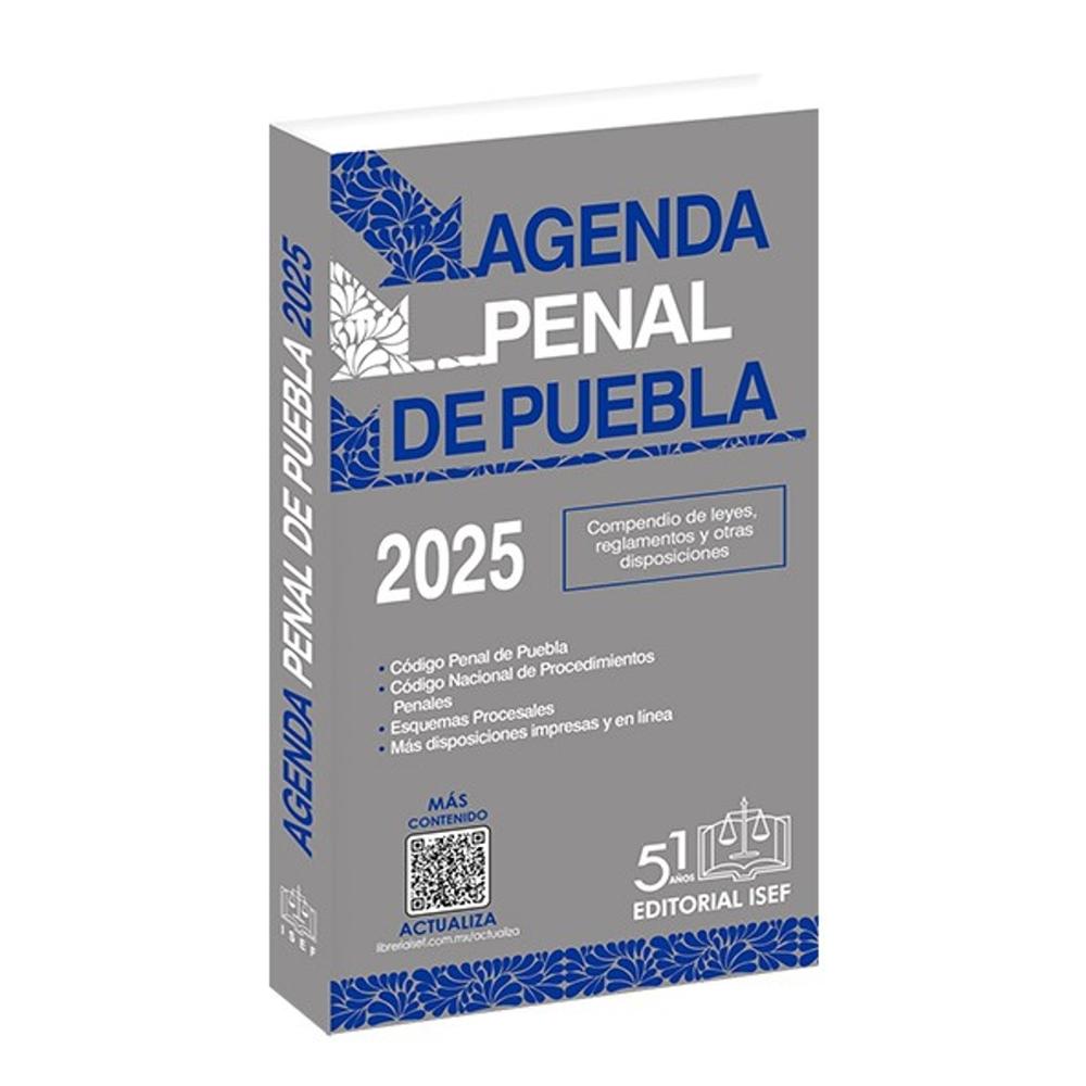 Foto 2 pulgar | Agenda Penal Del Estado De Puebla 2025